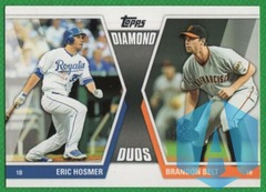 2011 Topps Update Diamond Duos #DD-5 Eric Hosmer / Brandon Belt